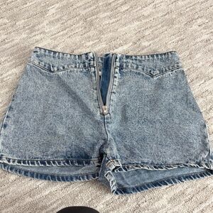 Le Lis Blue Jean Shorts